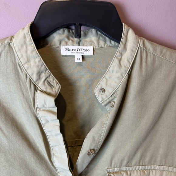 Marc O’Polo Stockholm Green Button Up Shirt 34 - Picture 4 of 7